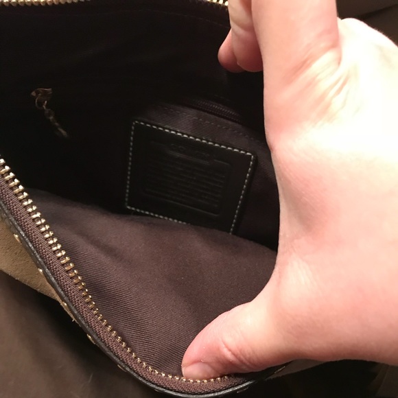 Authentic Coach Suede Purse!! - Picture 3 of 4